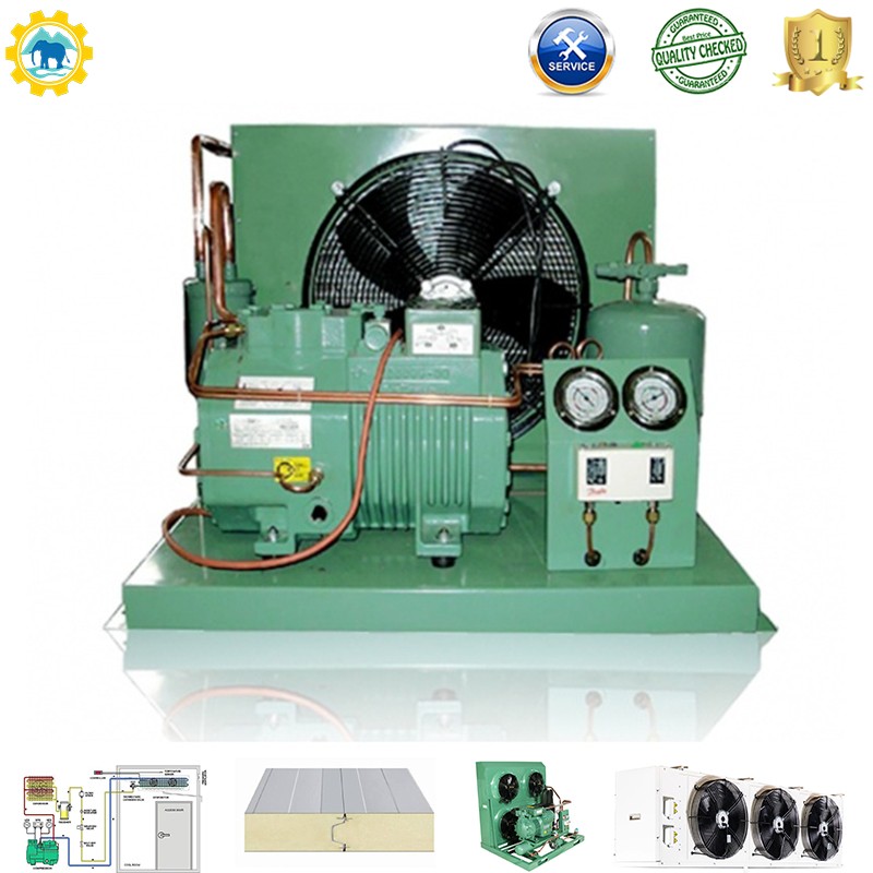 Freezer/Chiller/Cool/Cold Modular Storage Room with Compressor Refrigeration Unit for Fish Meat