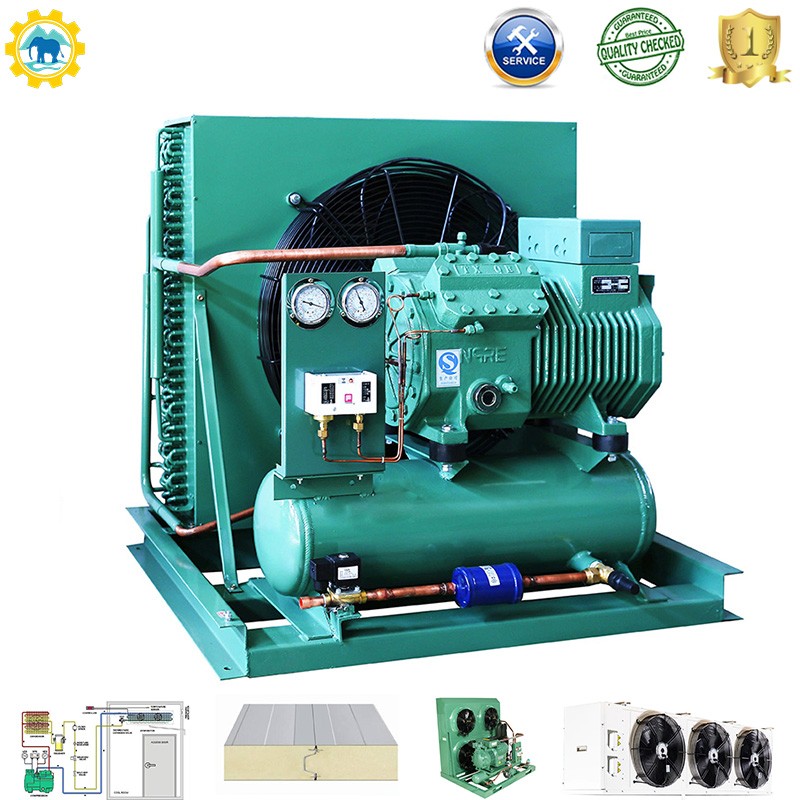 Refrigeration Station with Condensing Unit Compressor Unit and Refrigeration Unit for Freezer Cold Storage Room