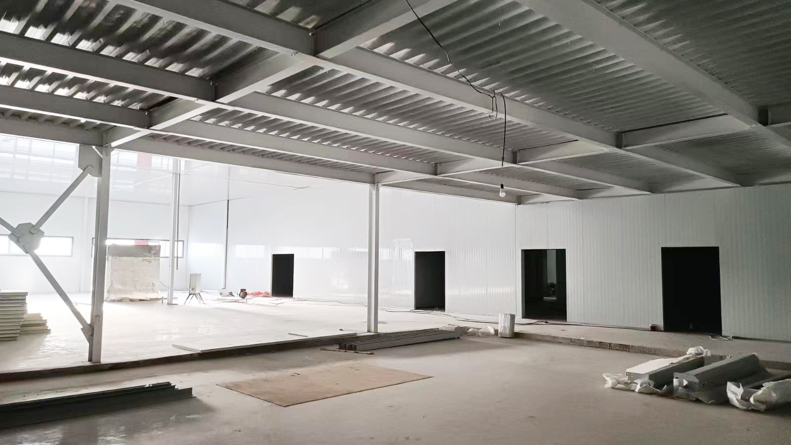 cold room for food storage
